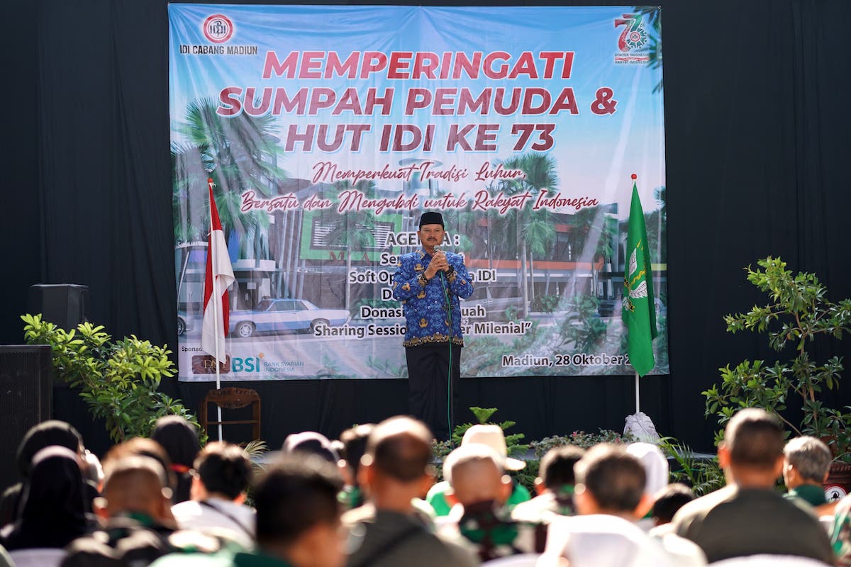 Foto 4 dari 9: Hadiri Peringatan HUT IDI, Wali Kota Apresiasi Dukungan Untuk Kota Madiun