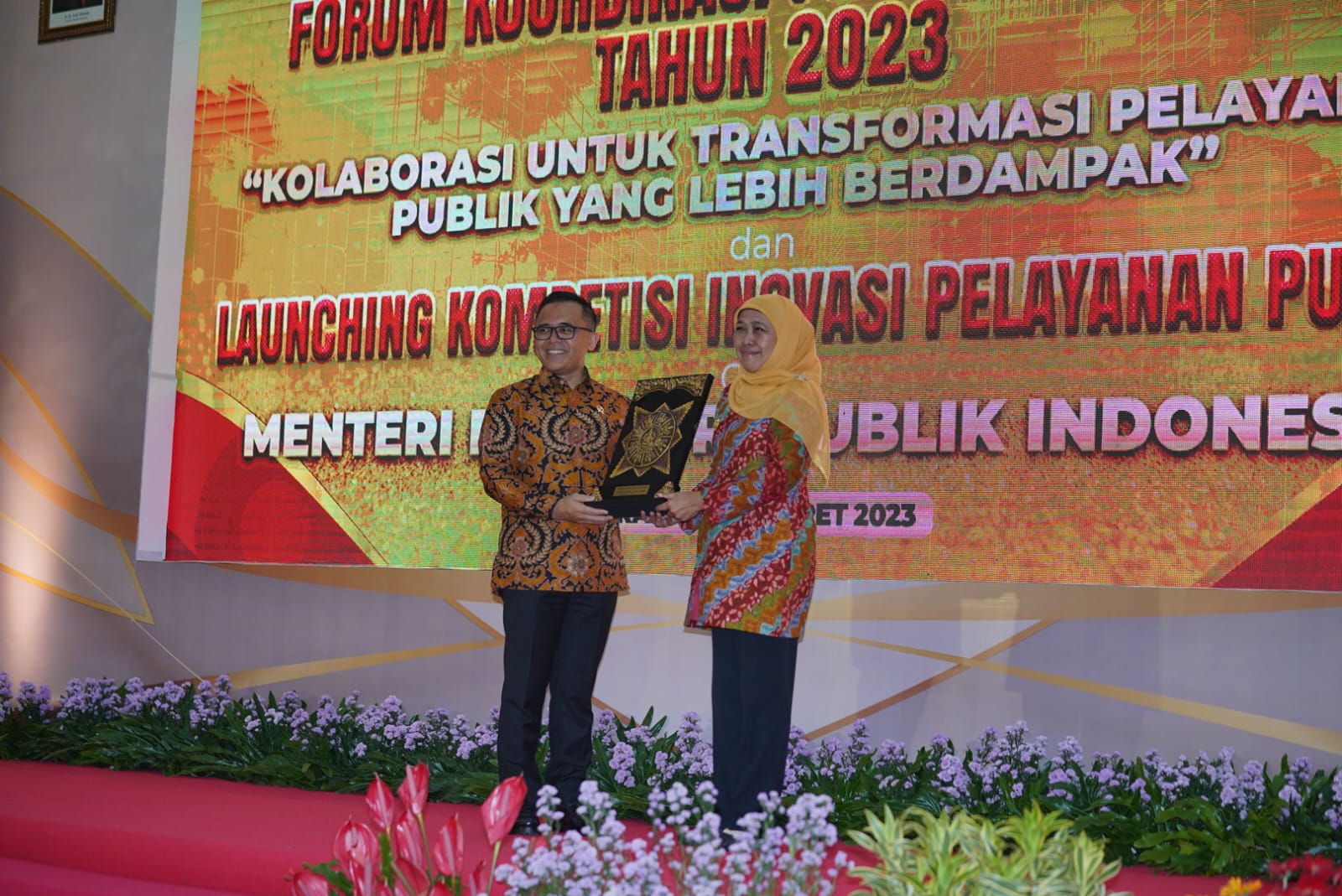 Foto 7 dari 8: Gelar Forum Koordinasi Pelayanan Publik Di Jatim, MenpanRB Sampaikan Arahan Presiden