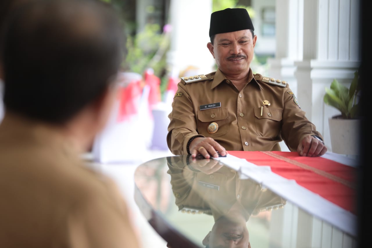 Foto 4 dari 8: Audiensi Dengan Kepala Kemenag, Wali Kota Harap Sinergitas Untuk Bangun Kota
