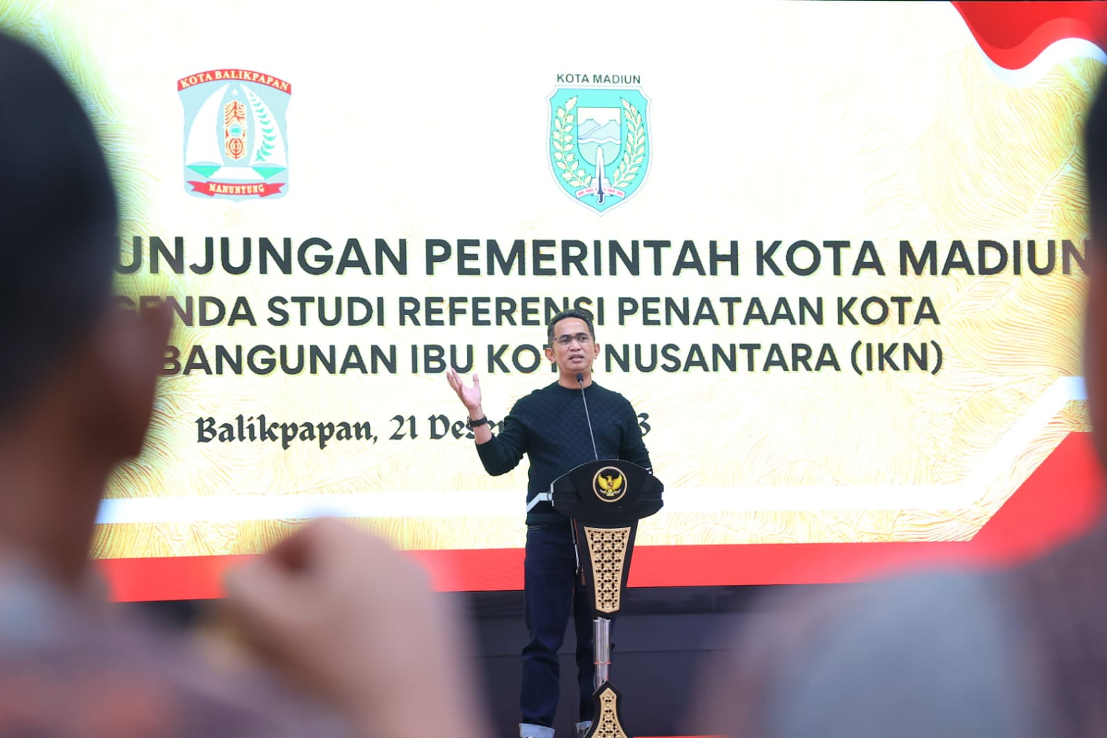 Foto 4 dari 6: Lawatan Kerja Ke IKN, Wali Kota Maidi Gelar Silaturahmi Dengan Wali Kota Balikpapan