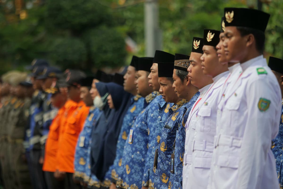 Foto 5 dari 9: Pimpin Apel Hari Pahlawan, Wali Kota Harap Masyarakat Teladani Semangat Pahlawan