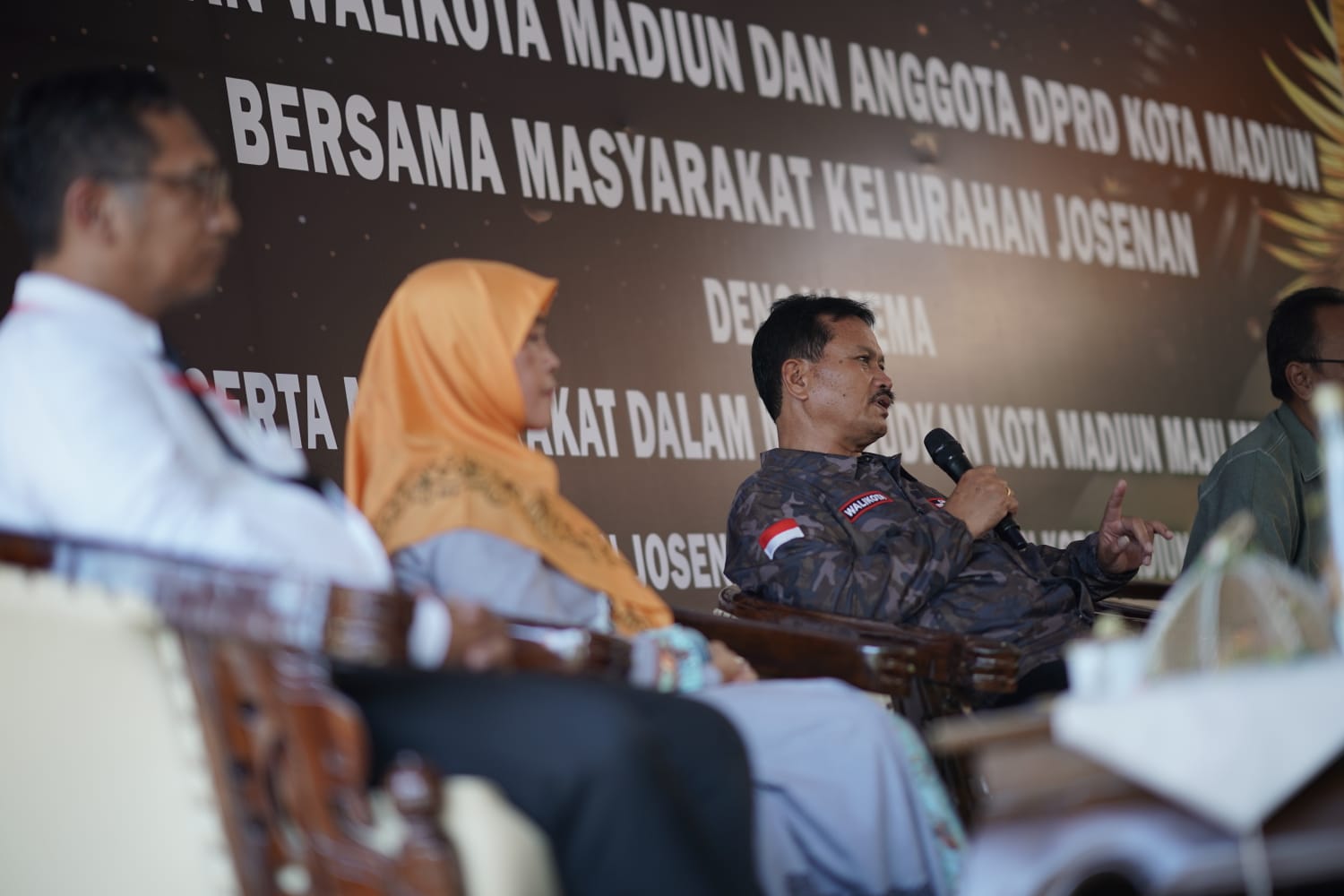 Sambang Warga Josenan, Wali Kota Sampaikan Progres Pembangunan Kota