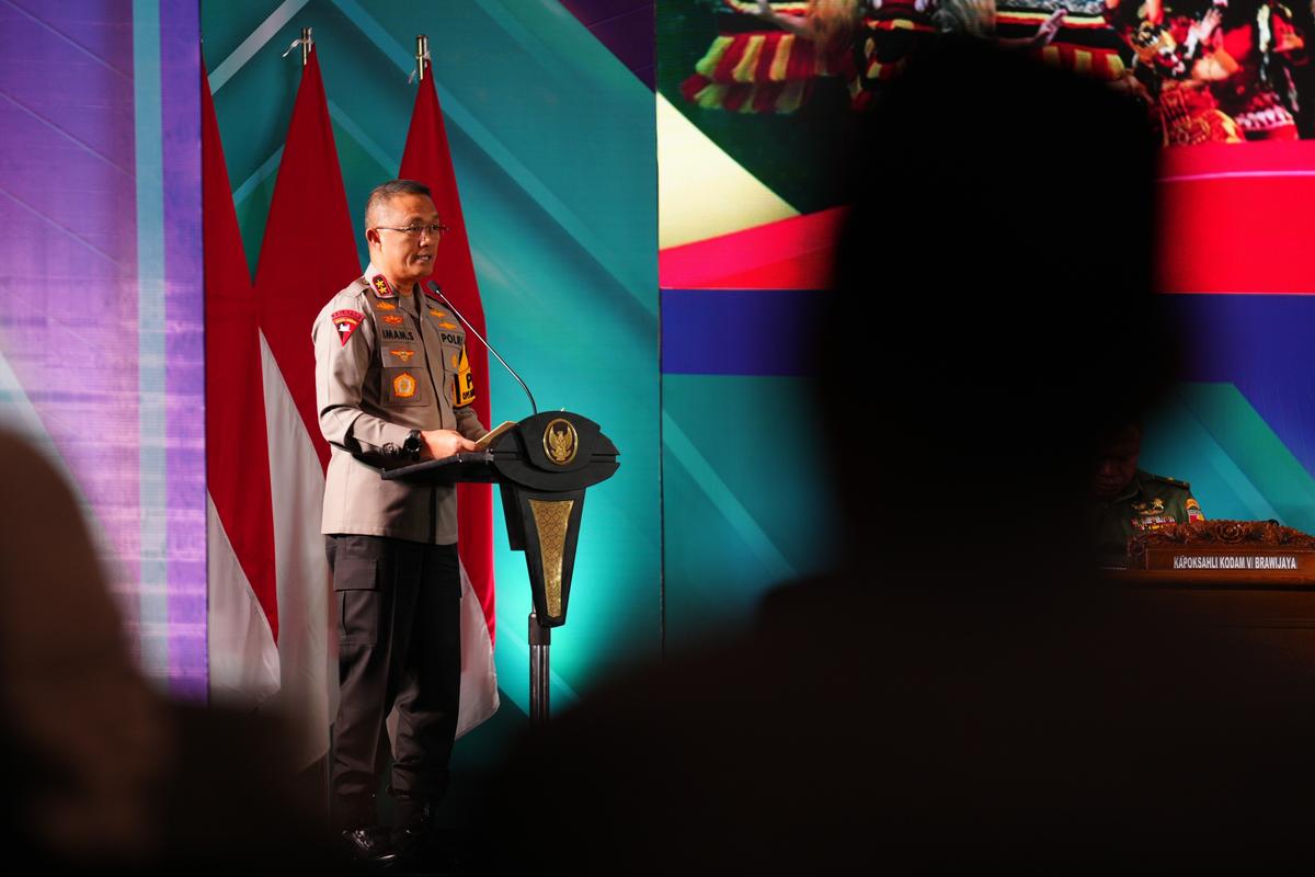 Foto 5 dari 8: Komitmen Pilkada Aman Digencar, Rakor Provinsi dan Kab/Kota Se-Jawa Timur Tahun 2024 Digelar