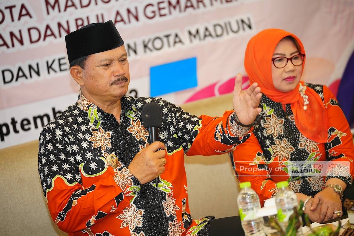 Foto 1 dari 9: Peringati Hari Kunjungan Perpustakaan, Wali Kota Wali Kota Pesan Budayakan Gemar Membaca