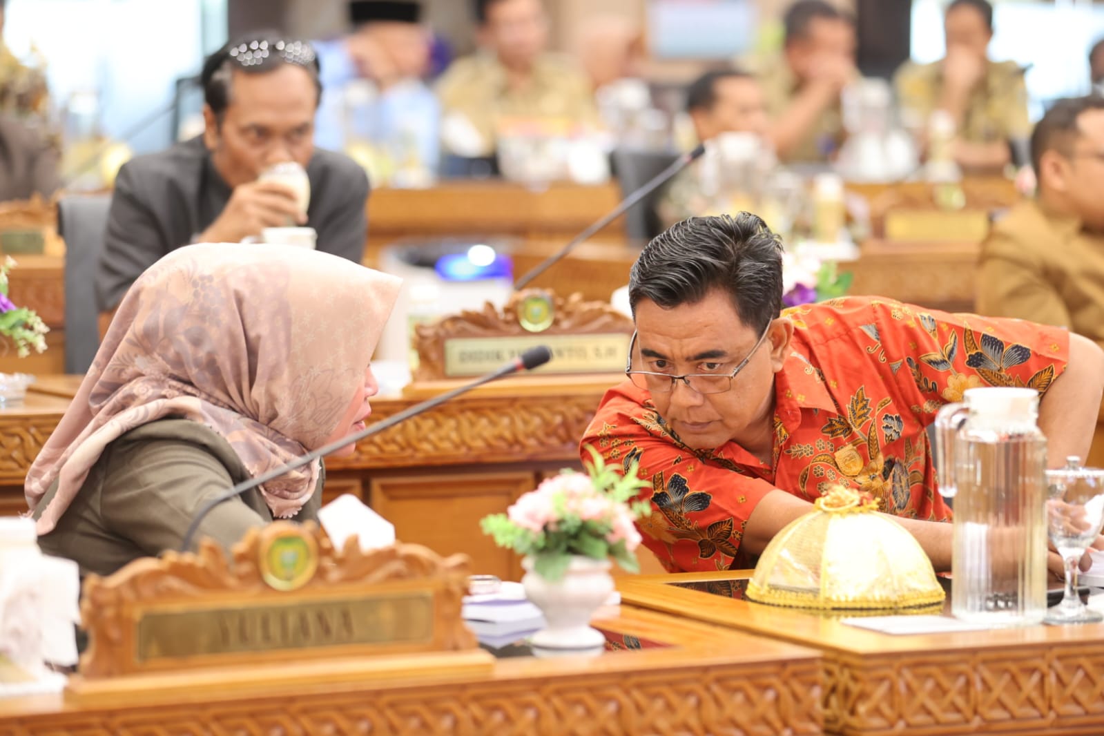 Foto 6 dari 9: Hadiri Rapat Paripurna, Pj Wali Kota Sampaikan Jawaban Atas Pemandangan Umum Fraksi DPRD Untuk Raperda APBD 2025