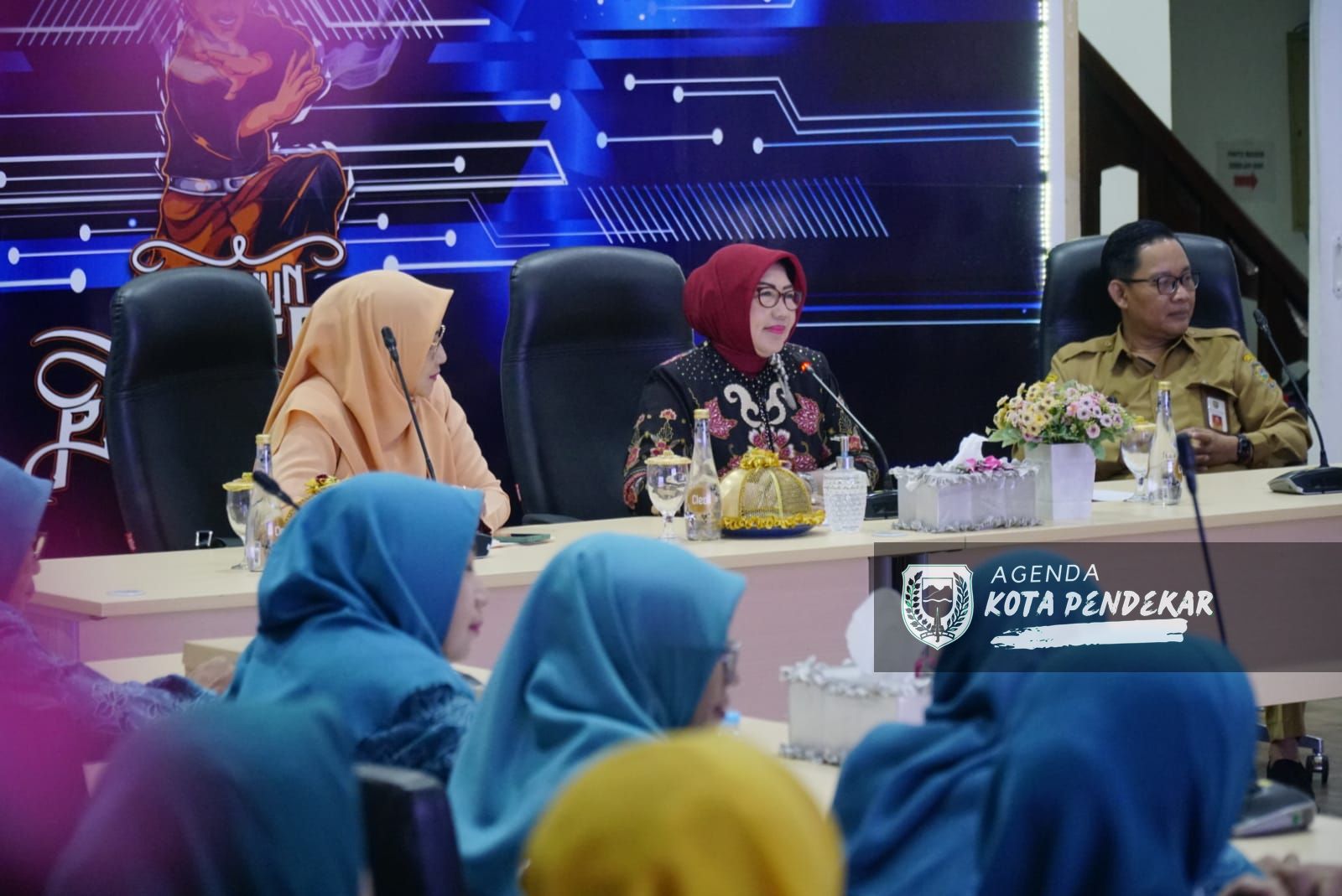 Tingkatkan Peran Perempuan Dalam Ketahanan Keluarga, Diskominfo Gelar Sarasehan Bersama Ketua TP PKK Dan Influencer