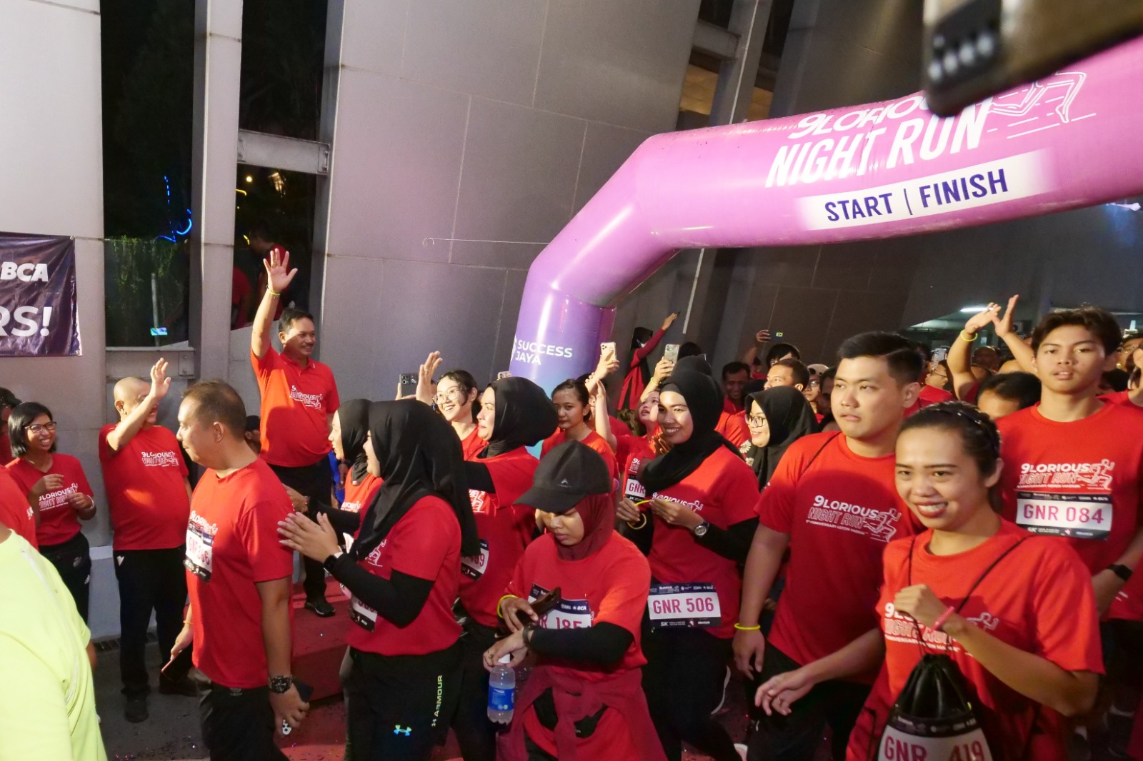 Buka Glorious Night Run, Wali Kota Harap Kesuksesan dan Kebermanfaatan Bagi Semua