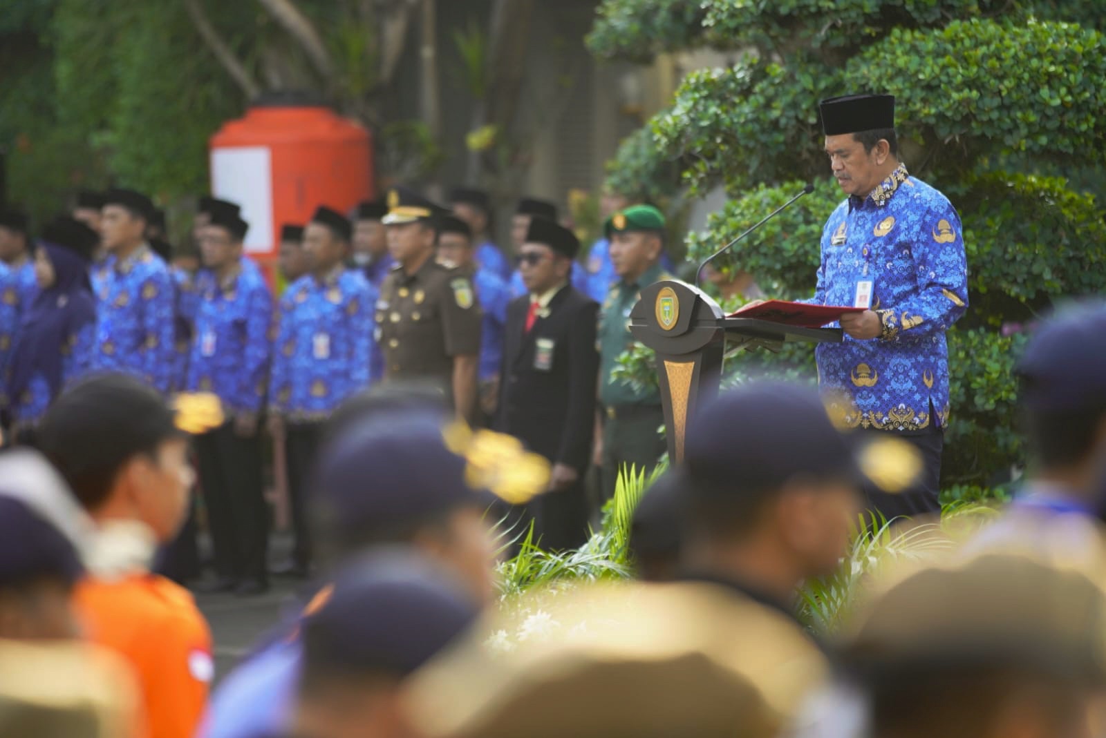 Foto utama berita: Pimpin Upacara Harkitnas, Sekda Sampaikan Amanat Menkominfo