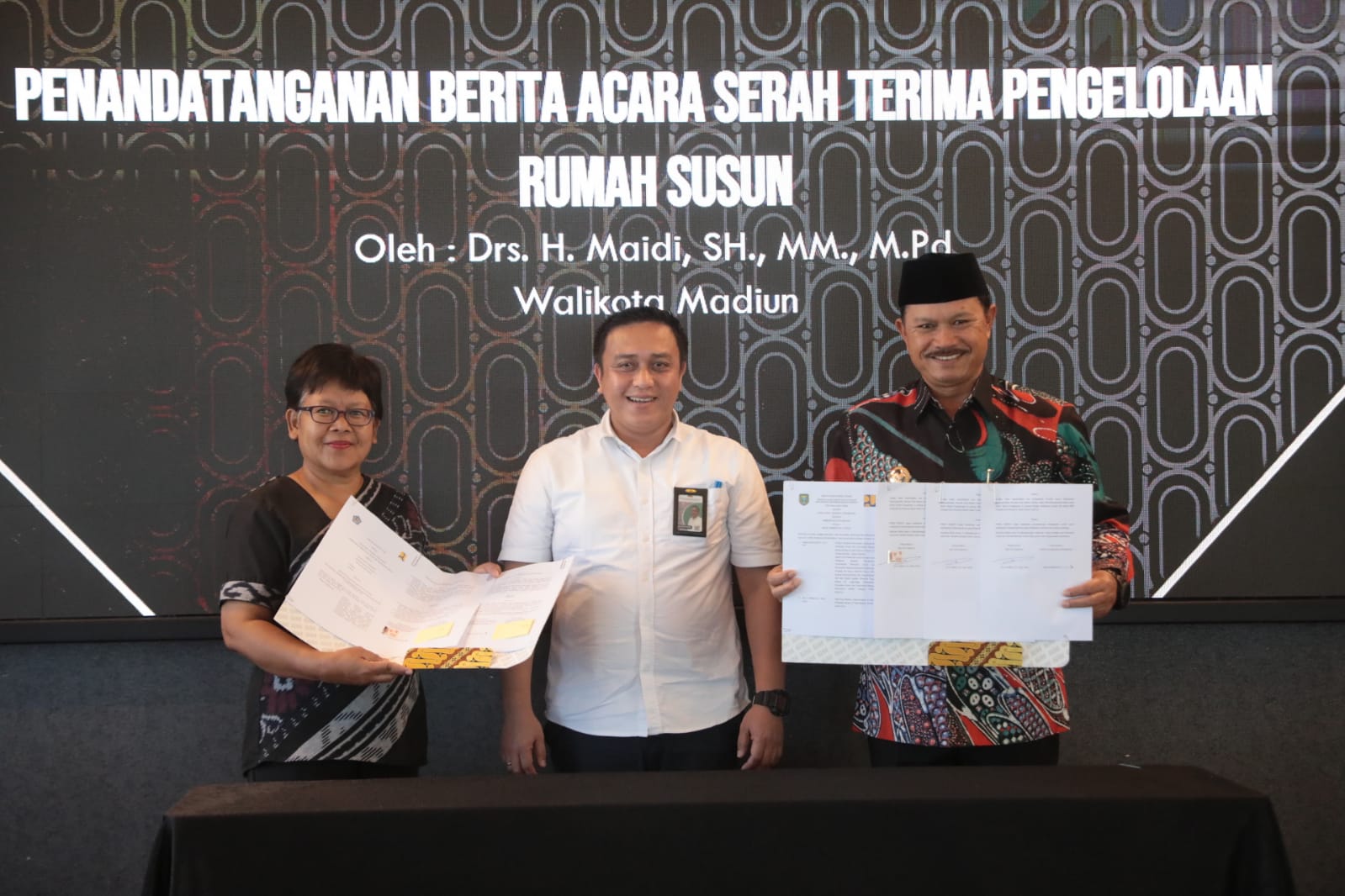 Serah Terima Rusunawa III, Wali Kota: Kementerian PUPR Sudah Banyak Menanam Kebaikan di Kota Pendekar