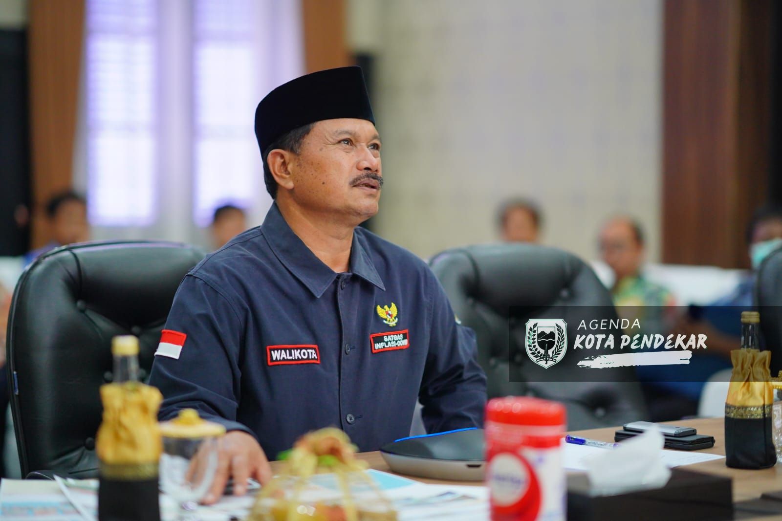 Foto 1 dari 7: Digelar Secara Daring, Wali Kota Sampaikan DAK PPKT Kawasan Nambangan Lor