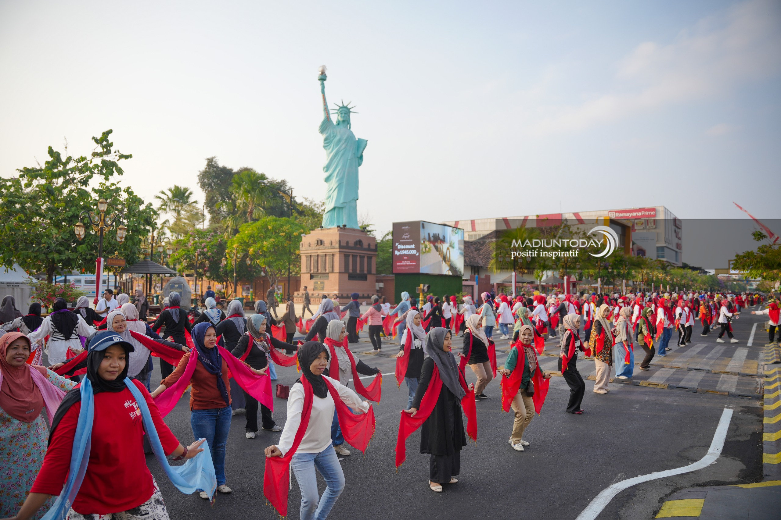 Antusias Peserta Madiun Menari Luar Biasa, Ada 4.050 Peserta Sejauh Ini, Diprediksi Capai 5.000 di Hari H Nanti
