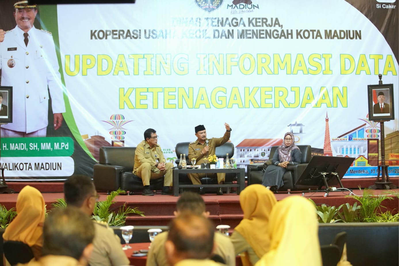Foto 3 dari 10: Angka Pengangguran Semakin Turun, Wali Kota: Sejalan dengan Pertumbuhan Ekonomi Kota Kita