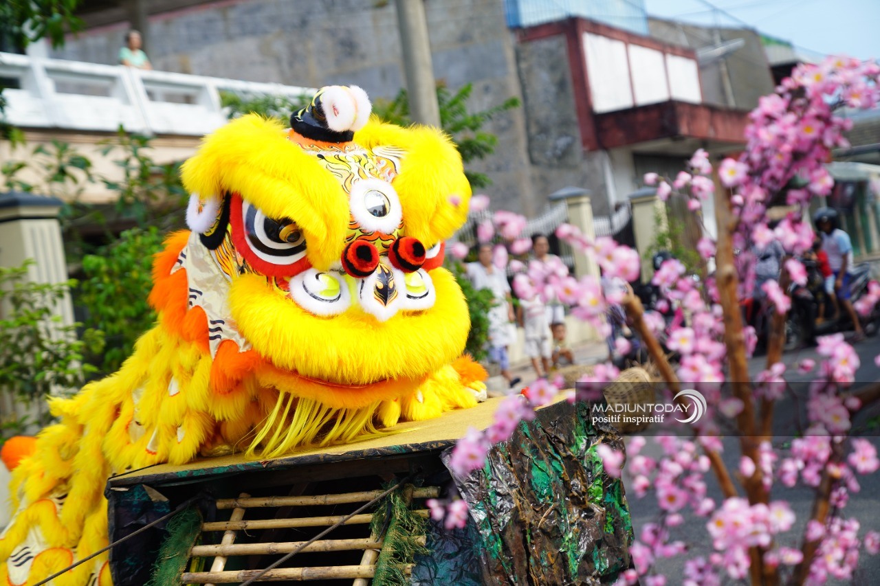 Foto 2 dari 8: Jadi Perwakilan Jatim, Xia Dragon and Lion Dance Madiun Siap Unjuk Gigi di Kejurnas FOBI 2022