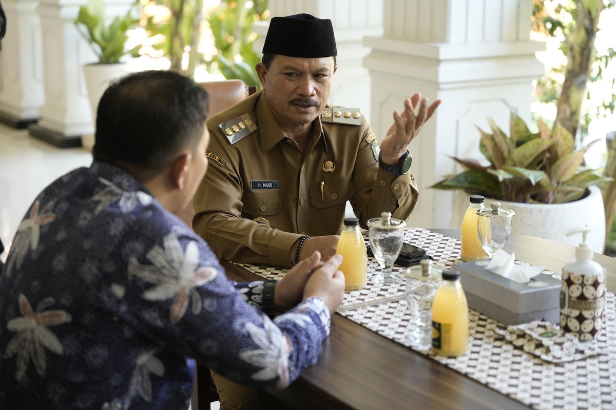 Foto 2 dari 4: Audiensi dengan Wali Kota, Ketua KPU Kota Madiun Laporkan Progres Tahapan Pemilu