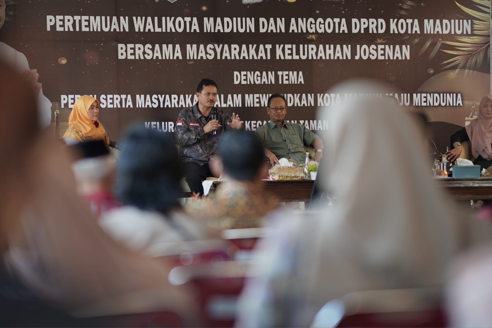 Foto 1 dari 9: Sambang Warga Josenan, Wali Kota Sampaikan Progres Pembangunan Kota