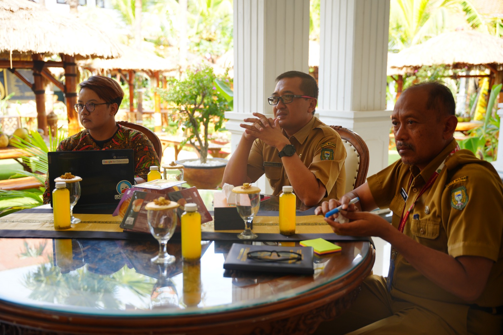 Foto 8 dari 9: Audiensi Bersama Google for Education, Wali Kota Jalin Kerjasama Soal Chromebook