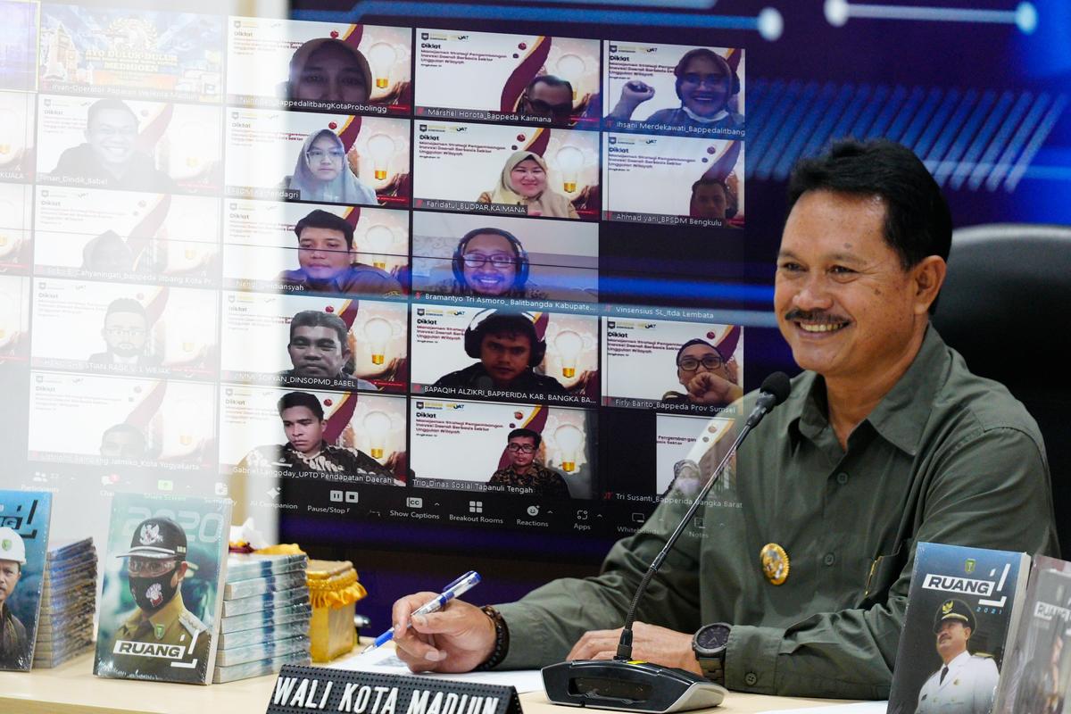 Jadi Narasumber Program Pelatihan Kemendagri, Wali Kota Pesan ASN Optimalkan Kinerja Dan Inovasi