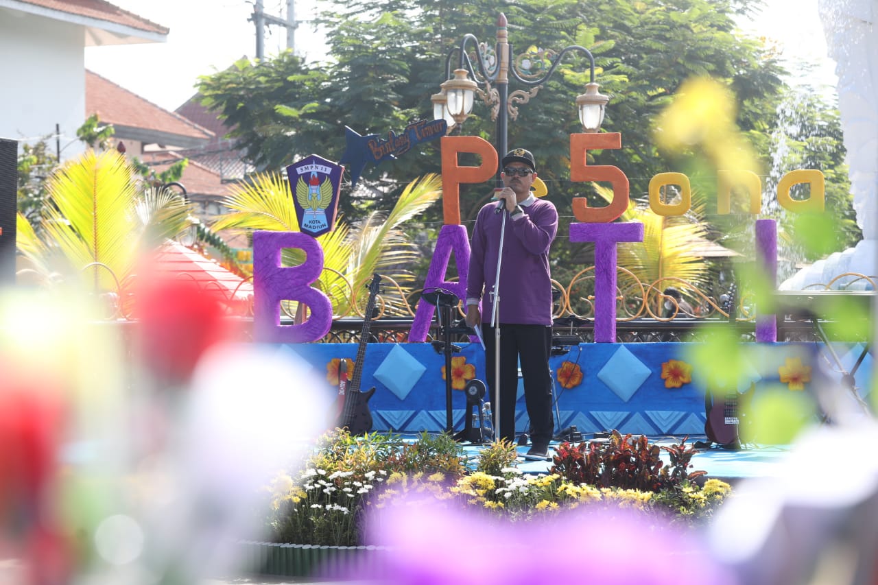 Foto 6 dari 14: Manfaatkan PSC, SMPN 11 Gelar Pentas Seni Hingga Pameran Kreasi Siswa