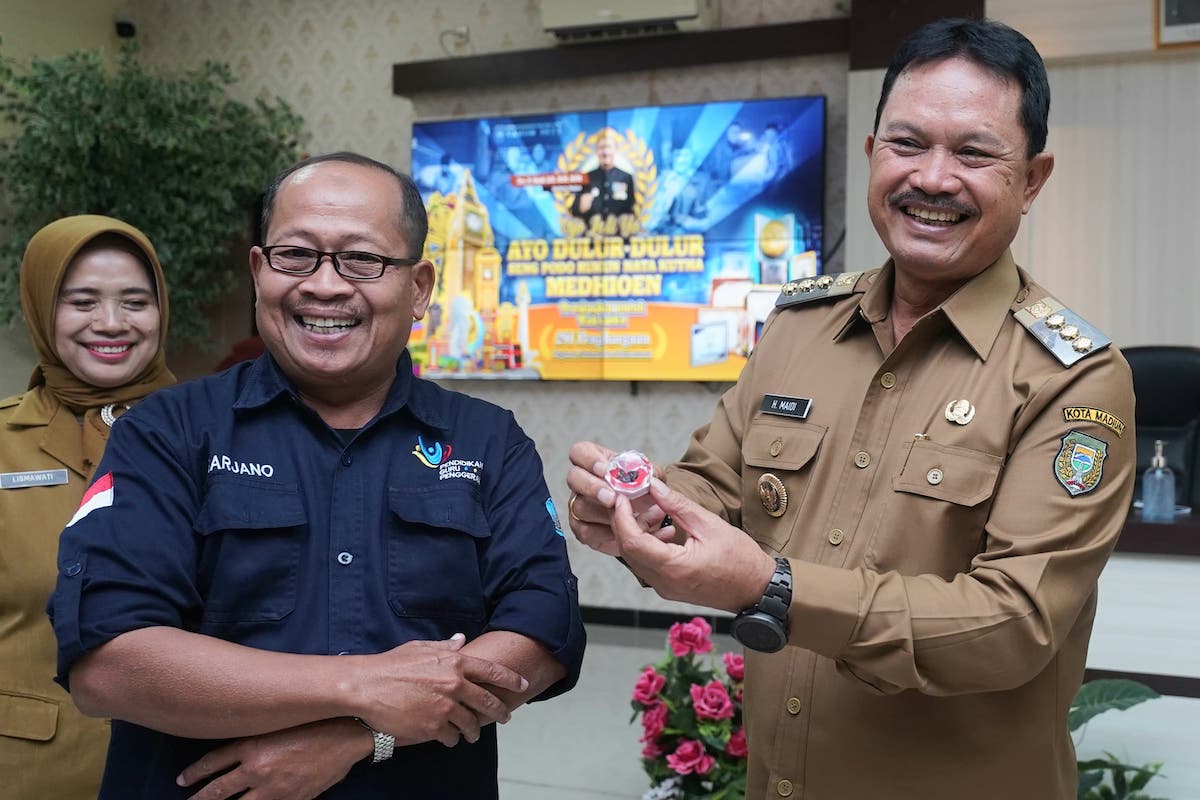 Foto 1 dari 9: Sambut Kunjungan Studi Tiru Provinsi Kepulauan Bangka Belitung, Wali Kota Sampaikan Digitalisasi Pendidikan Di Kota Madiun