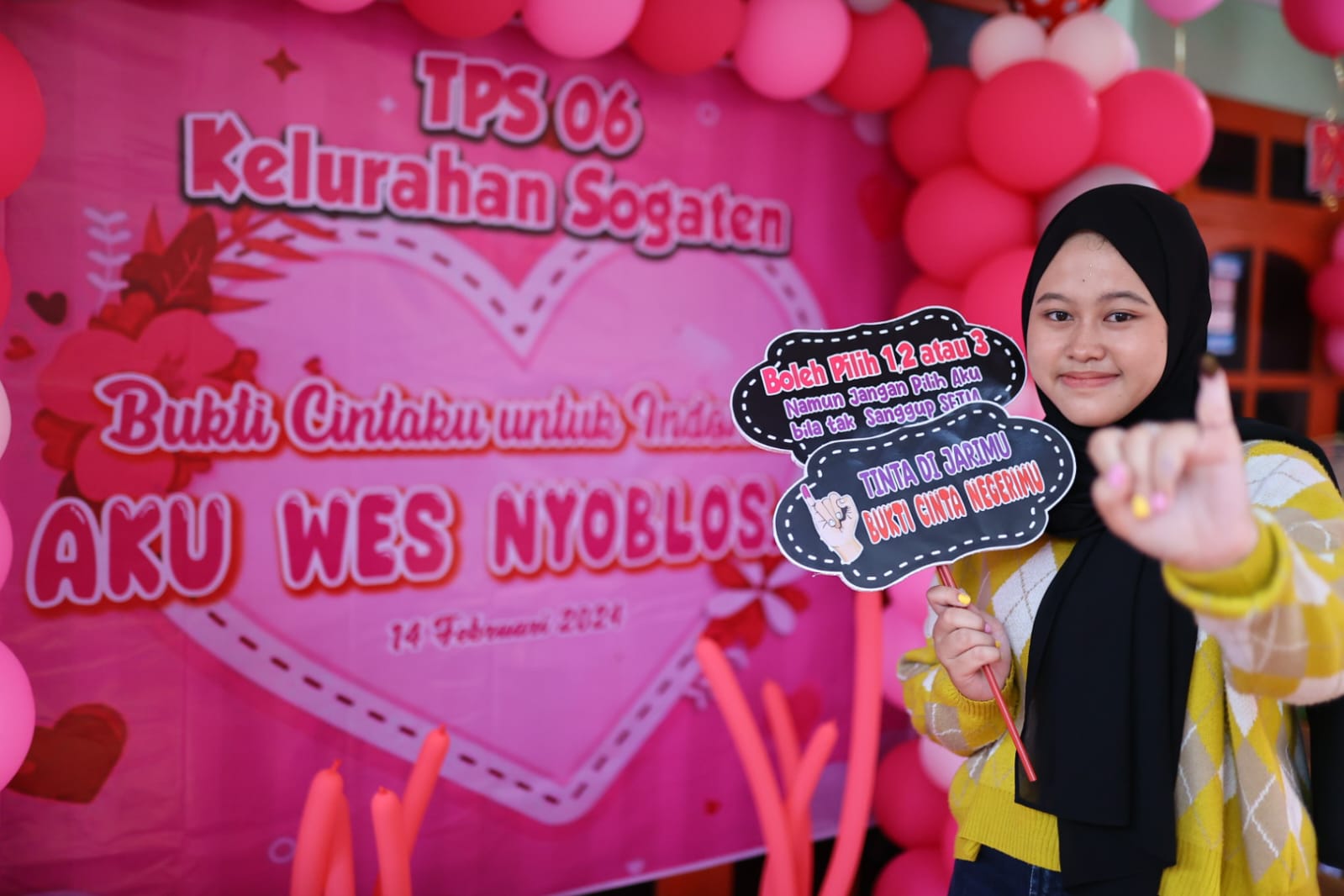 Hadirkan Nuansa Merah Muda, Tingkatkan Partisipasi Pemilik Suara