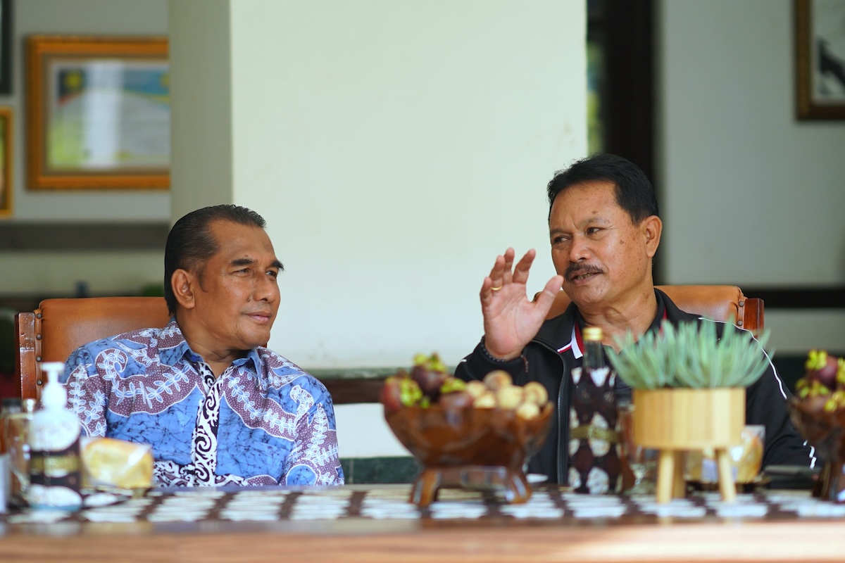 Foto utama berita: Terima Kunjungan Balasan Pemkot Balikpapan, Wali Kota Paparkan Upaya Pembangunan Kota