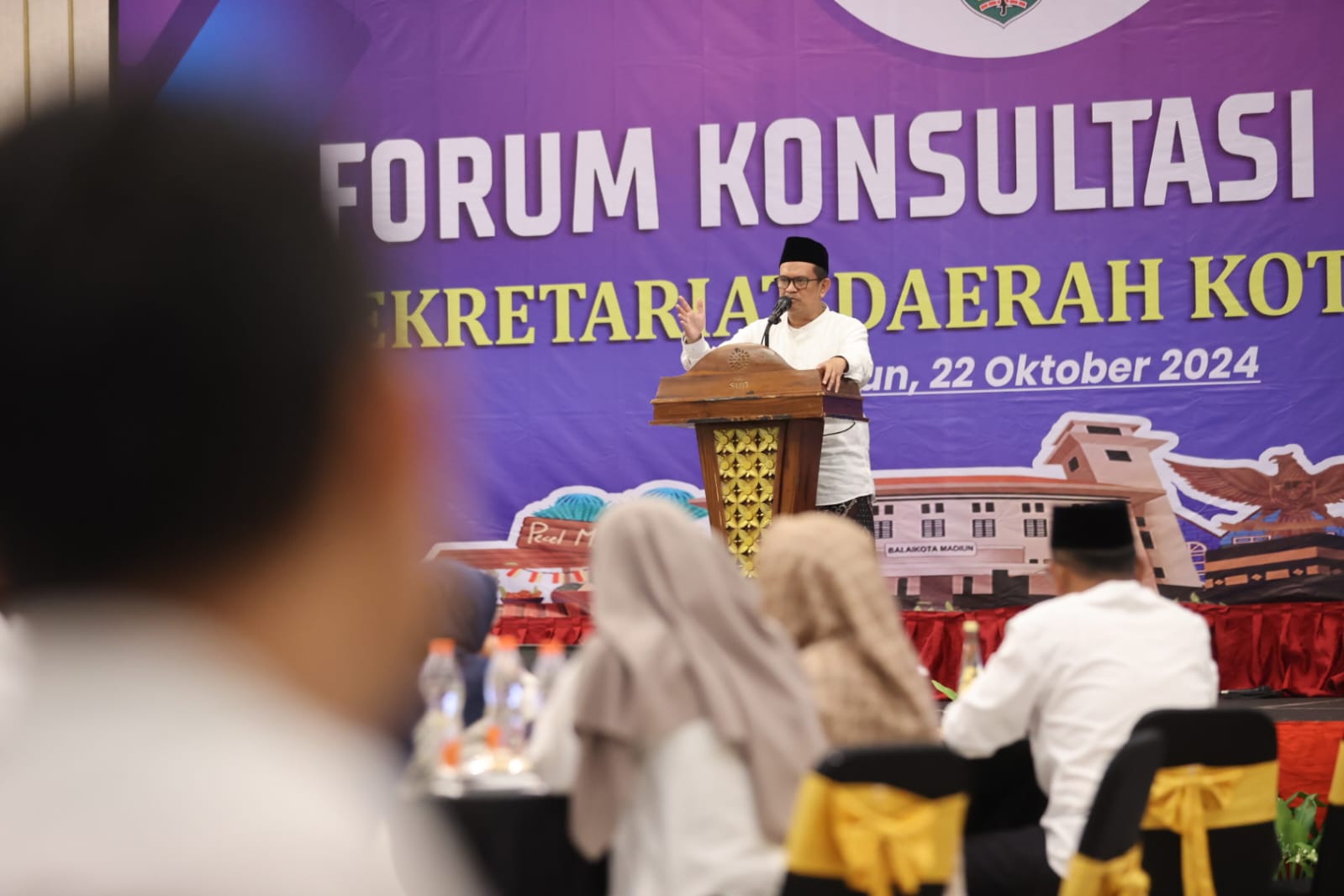 Buka Forum Konsultasi Publik Setda Kota Madiun, Sekda: Jangan Hanya Seremonial Belaka