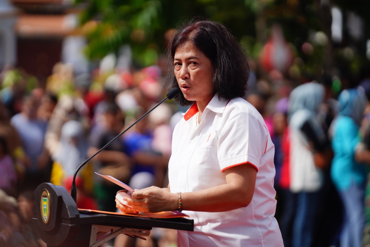 Foto 1 dari 10: Parade Nusantara Jadi Penanda Dibukanya Kejurnas Drum Band 2022