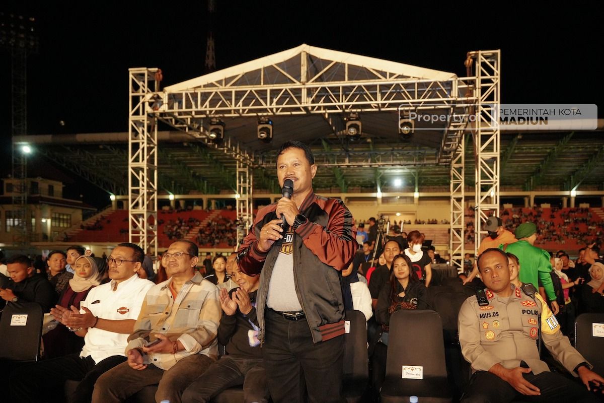 Foto 1 dari 8: Saksikan Konser Play Music Festival 2023, Wali Kota Apresiasi Penonton dan Penyelenggara