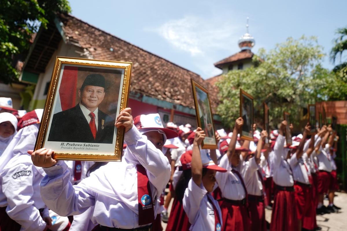 Foto 12 dari 18: Sambut Presiden Baru