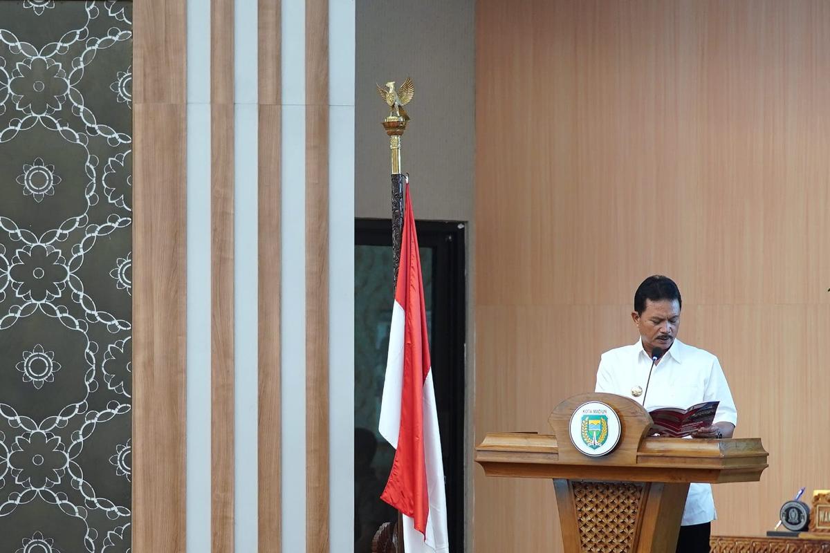Foto utama berita: Hadiri Rapat Paripurna, Wali Kota Sampaikan Nota Pengantar LKPJ 2023