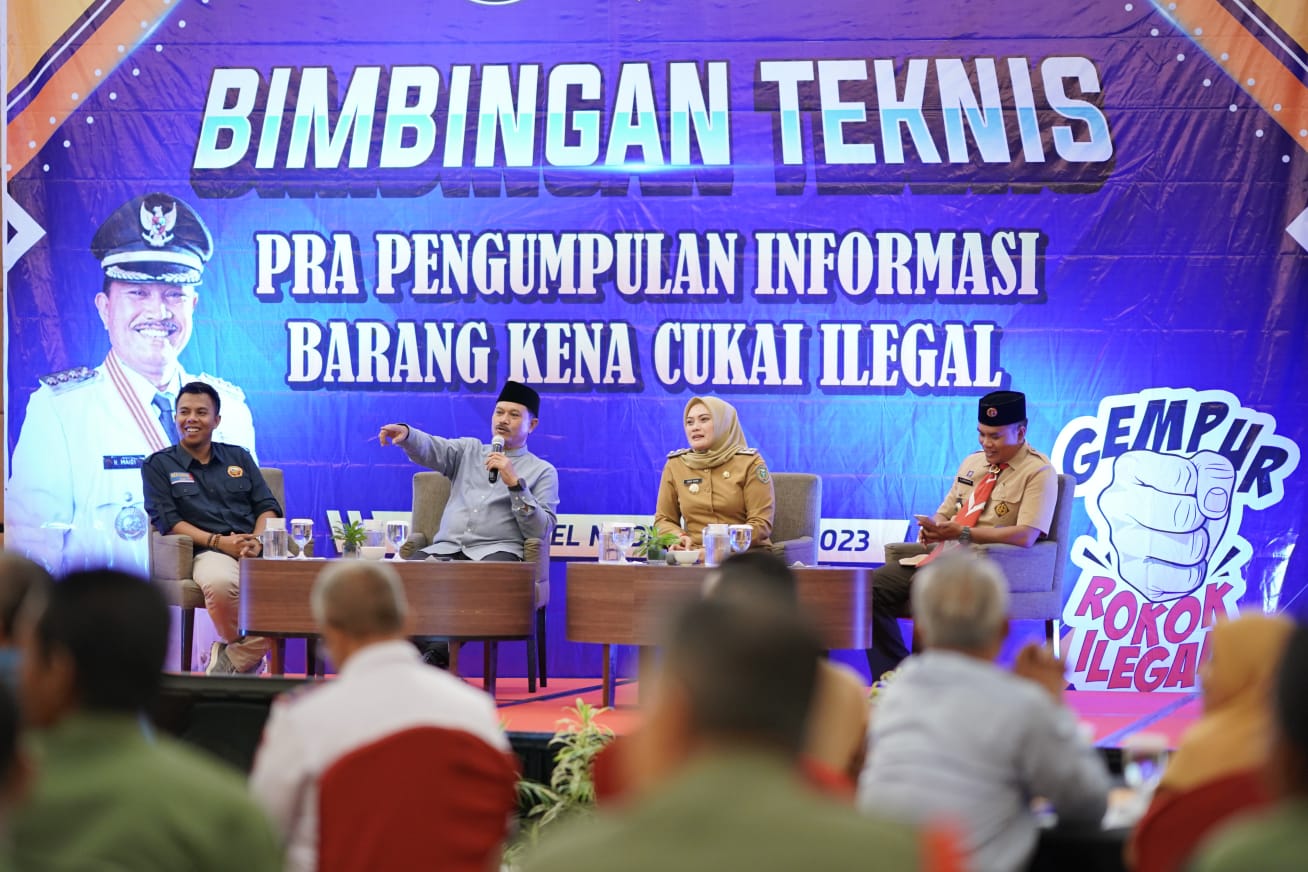 Wali Kota Ajak Linmas Perangi Penyebaran Barang Kena Cukai Ilegal