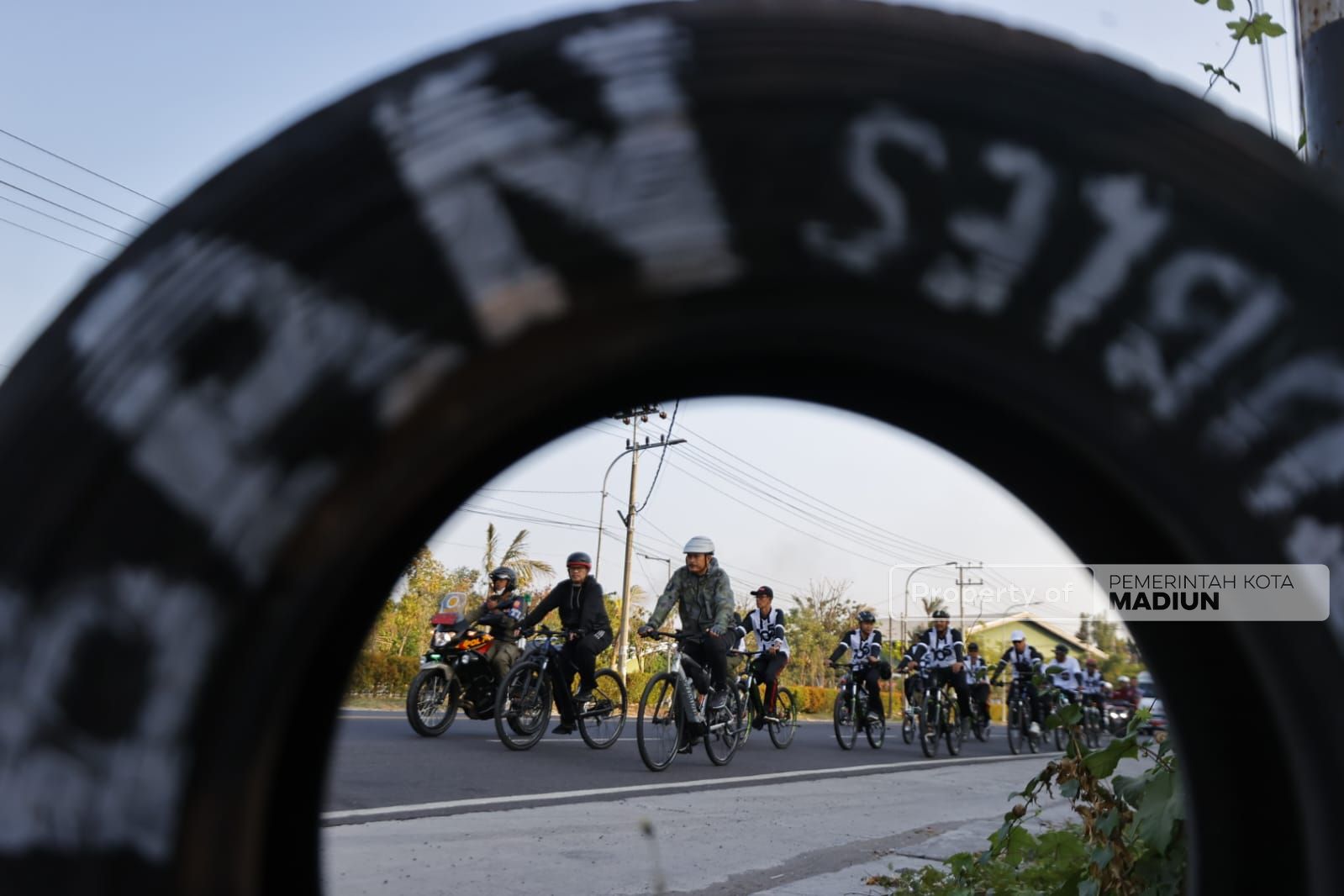 Foto 1 dari 10: Gowes Pagi, Wali Kota Sidak Sejumlah Pembangunan