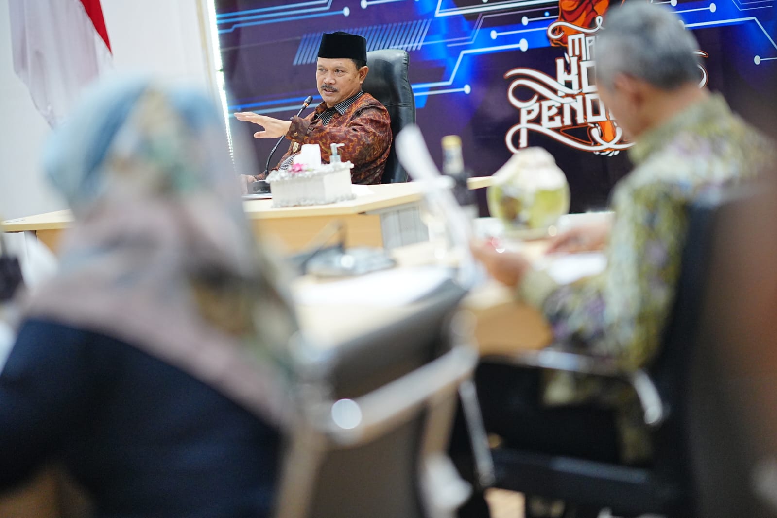 Foto 2 dari 10: TPID Gelar High Level Meeting Persiapkan Stok Kebutuhan Pokok Aman dengan Harga Stabil Jelang Ramadan