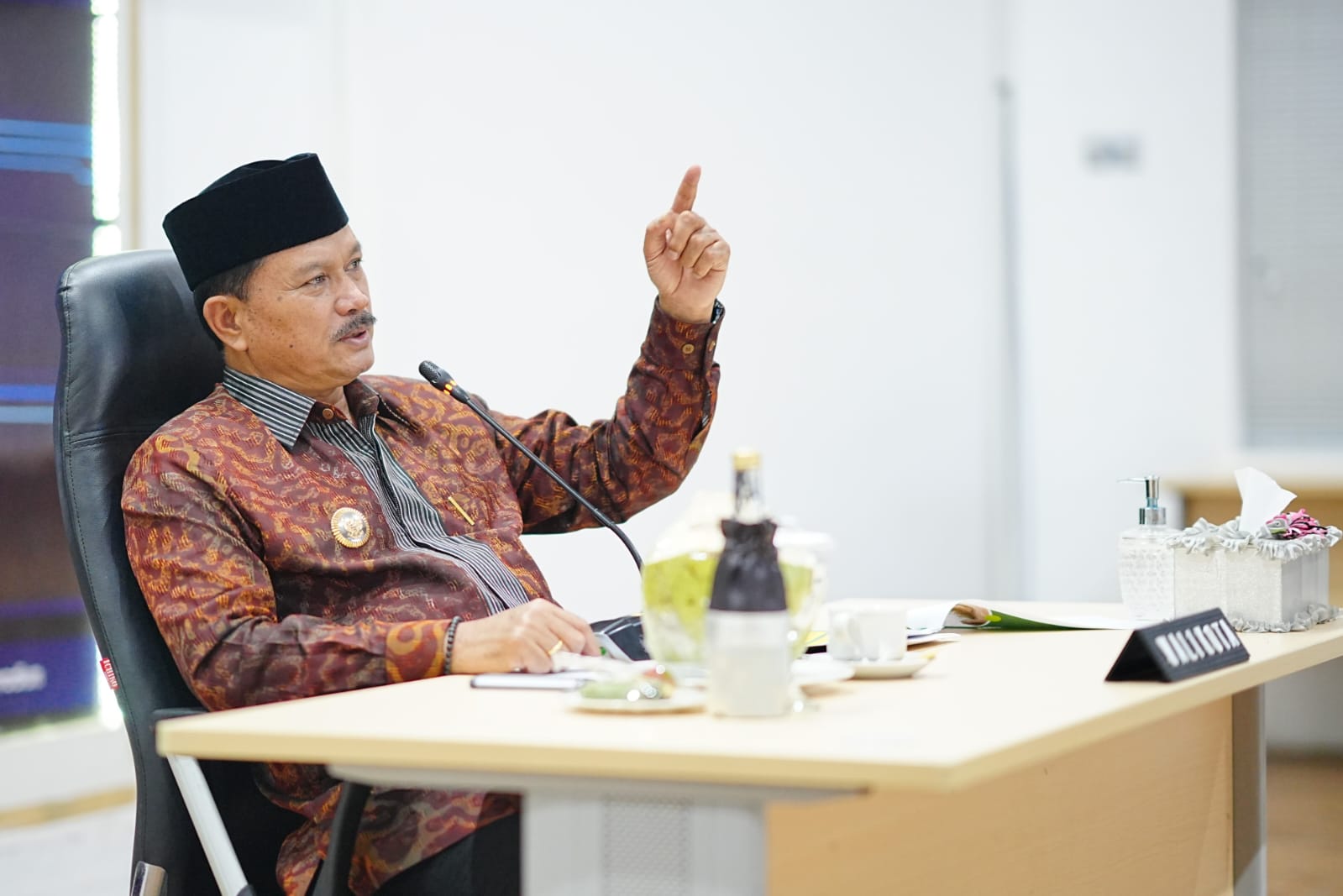 Foto 1 dari 10: TPID Gelar High Level Meeting Persiapkan Stok Kebutuhan Pokok Aman dengan Harga Stabil Jelang Ramadan