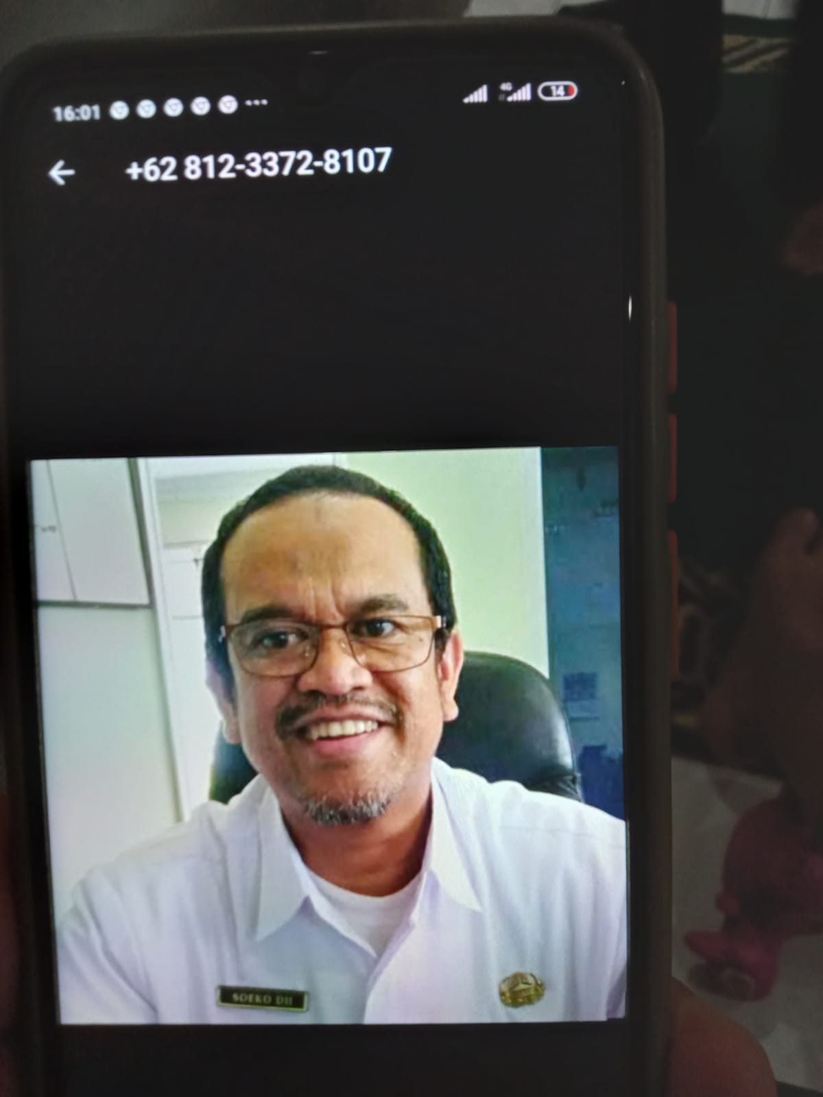 Foto 2 dari 4: Mengaku Sekda Kota Madiun, Hati-Hati Nomor Ini Disinyalir Pelaku Penipuan