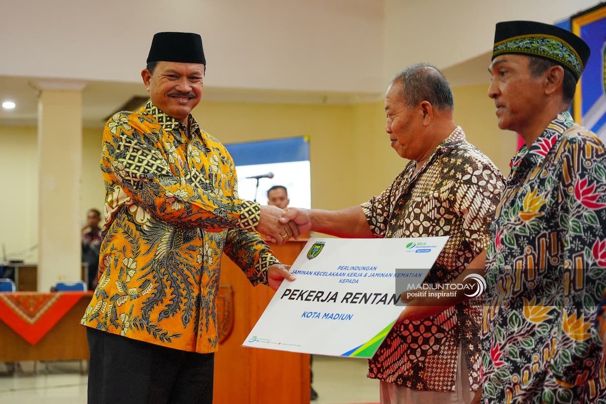 Foto 2 dari 4: Anggarkan Hingga Rp 4 Miliar, Pemkot Madiun Perluas Cakupan JKK Dan JKM
