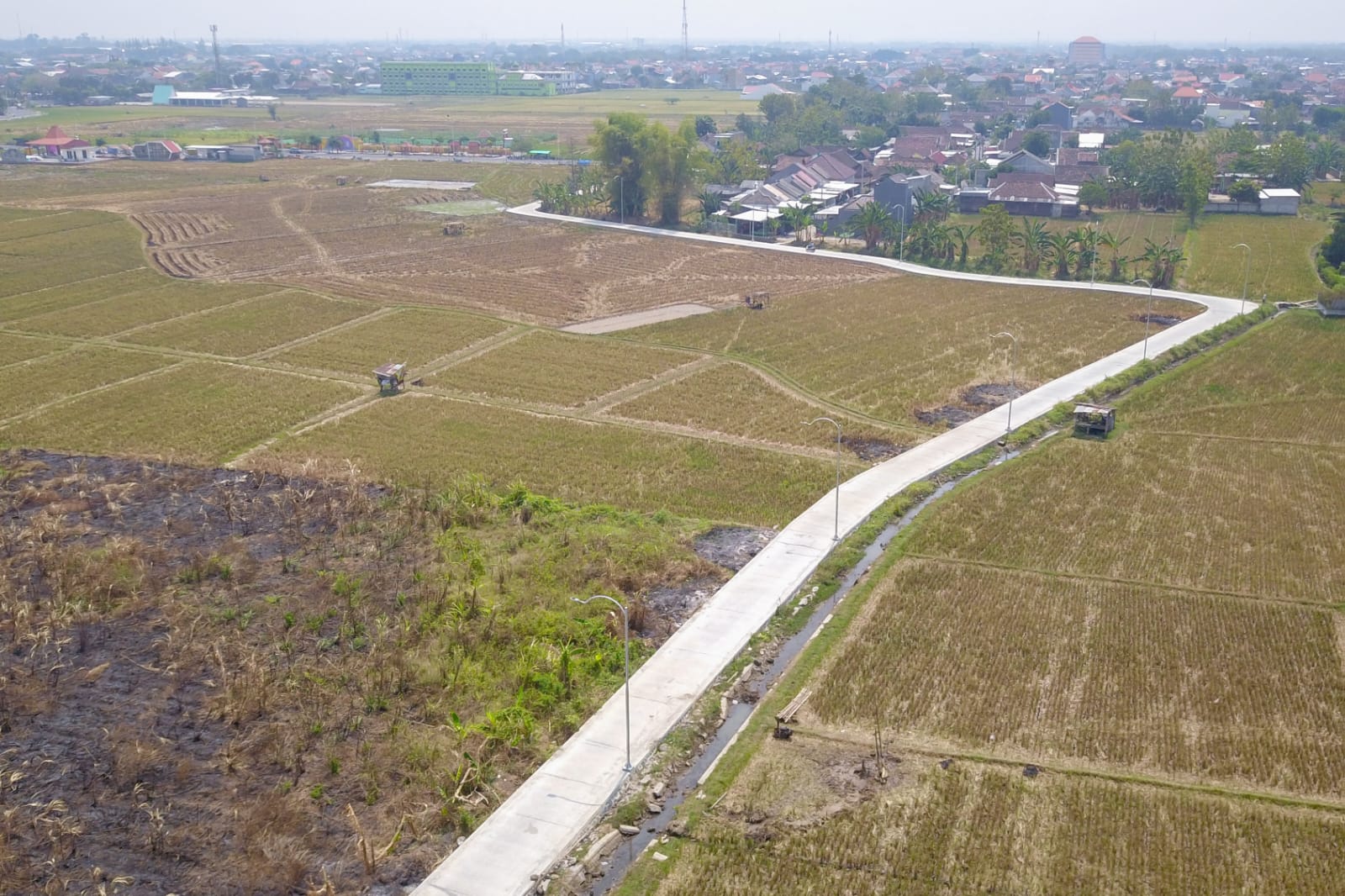 Jalan Penghubung Lapak Banjarejo-Manisrejo Rampung, Panjang 500 Meter dan Sudah Bisa Diakses
