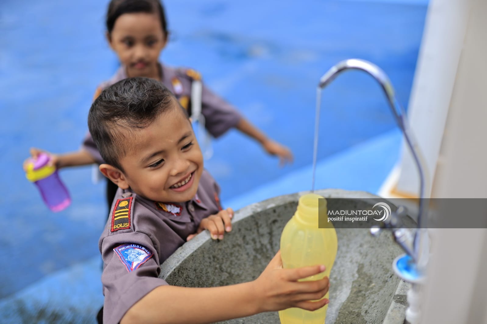 Foto 1 dari 4: Tambah Fasilitas Bagi Pengunjung PSC, PDAM Tirta Taman Sari Sediakan Kran Air Siap Minum