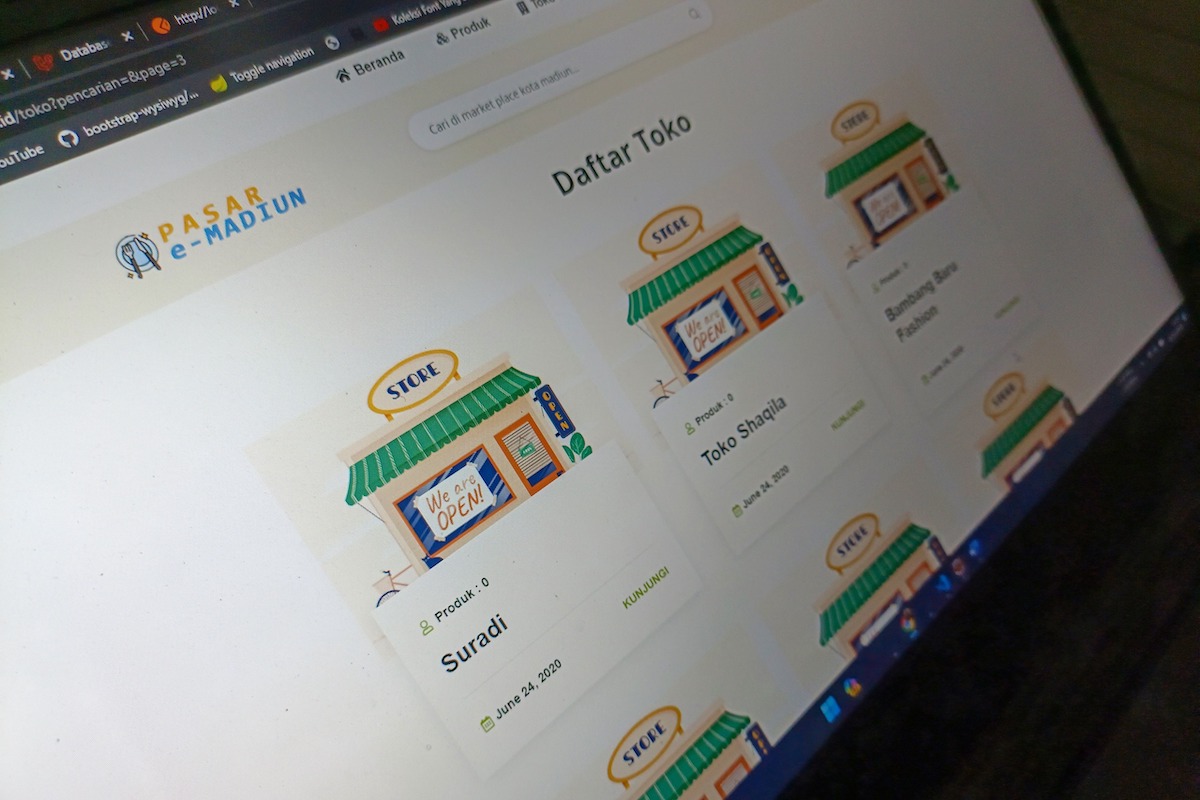 Foto 2 dari 6: Ajak Pedagang Melek IT, Dinas Perdagangan Gandeng Diskominfo Beri Sosialisasi Di PBM