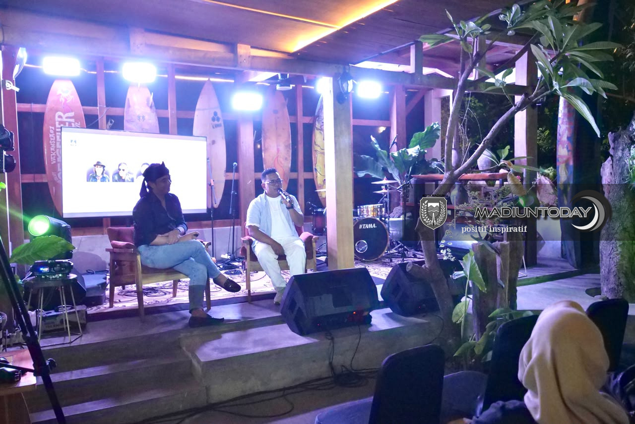 Foto 2 dari 14: Ngobrol Musik di Era Digital, SilatuWAMI Singgah di Kota Madiun