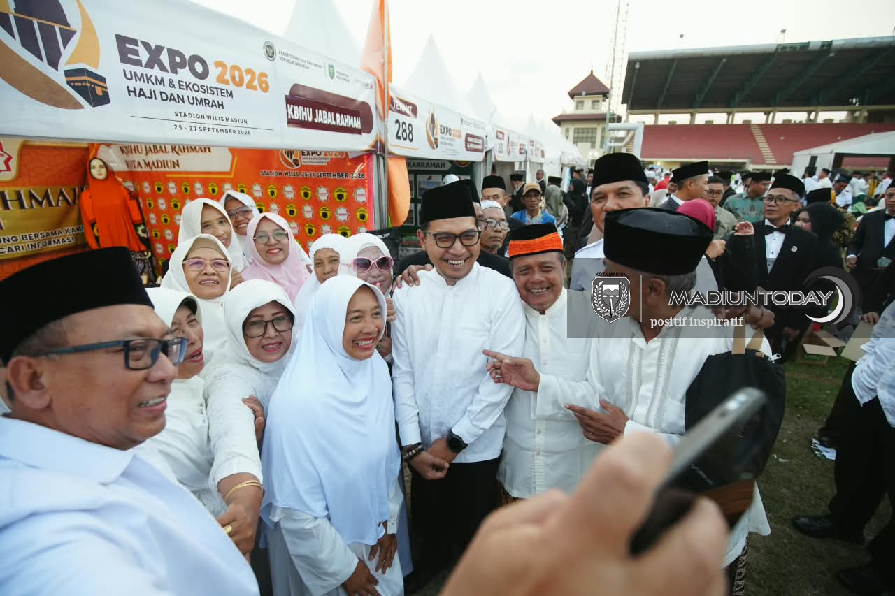 Foto 7 dari 20: Kota Madiun Ukir Sejarah, Jadi Tuan Rumah Giat Perdana EXPO UMKM dan Ekosistem Haji-Umrah