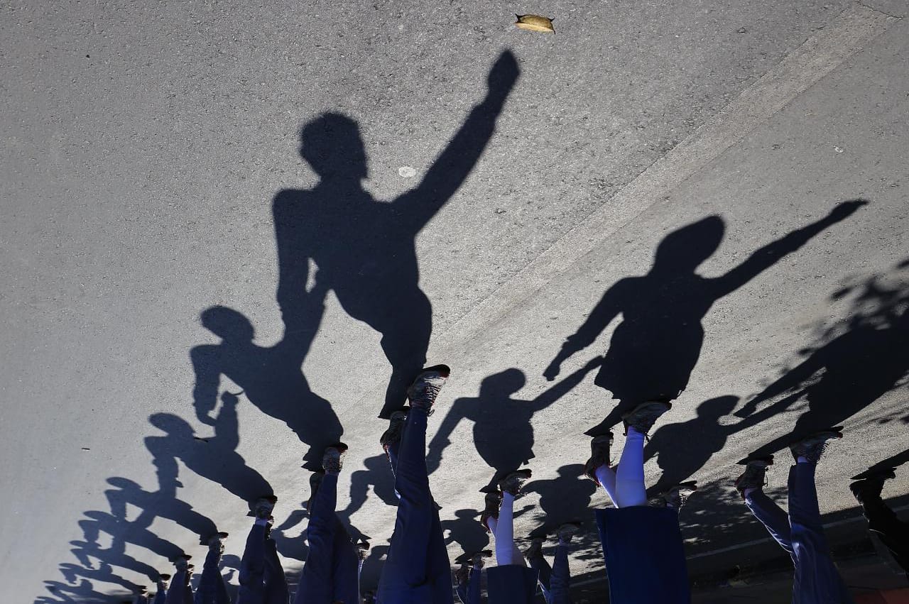 Latihan Pengibaran Bendera