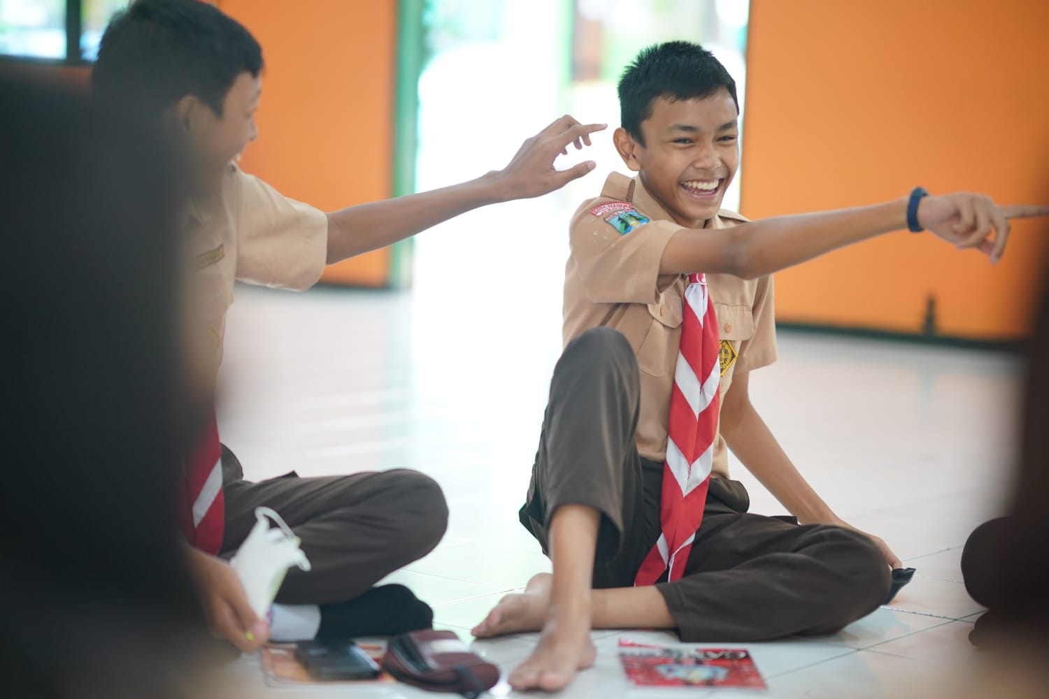 Foto 5 dari 10: Wujudkan Sekolah Ramah Anak, Petugas Jemput Bola Lakukan Monitoring ke Sekolah
