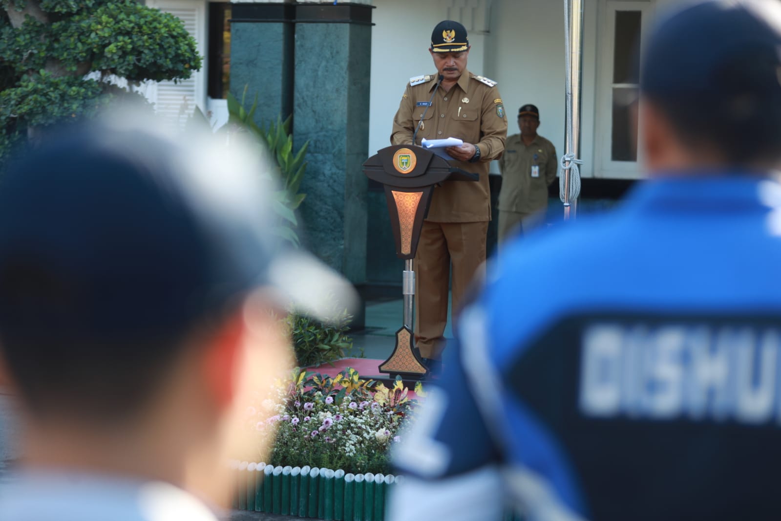 Foto 9 dari 9: Gelar Upacara Hari Bela Negara, Wali Kota Sampaikan Amanat Presiden Untuk Indonesia