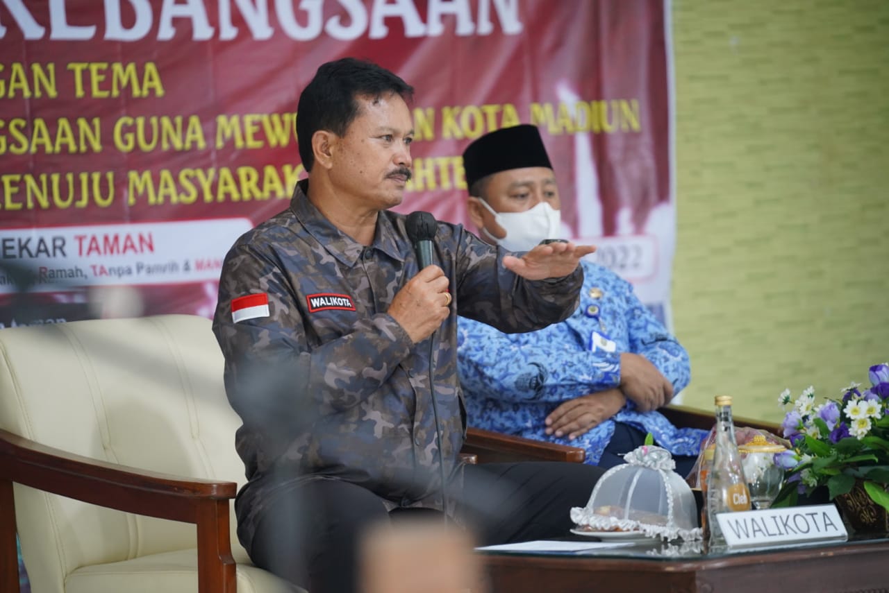 Foto 10 dari 12: Gelar Sosialisasi Wawasan Kebangsaan, Wali Kota Pesan Jaga Kondusifitas Kota
