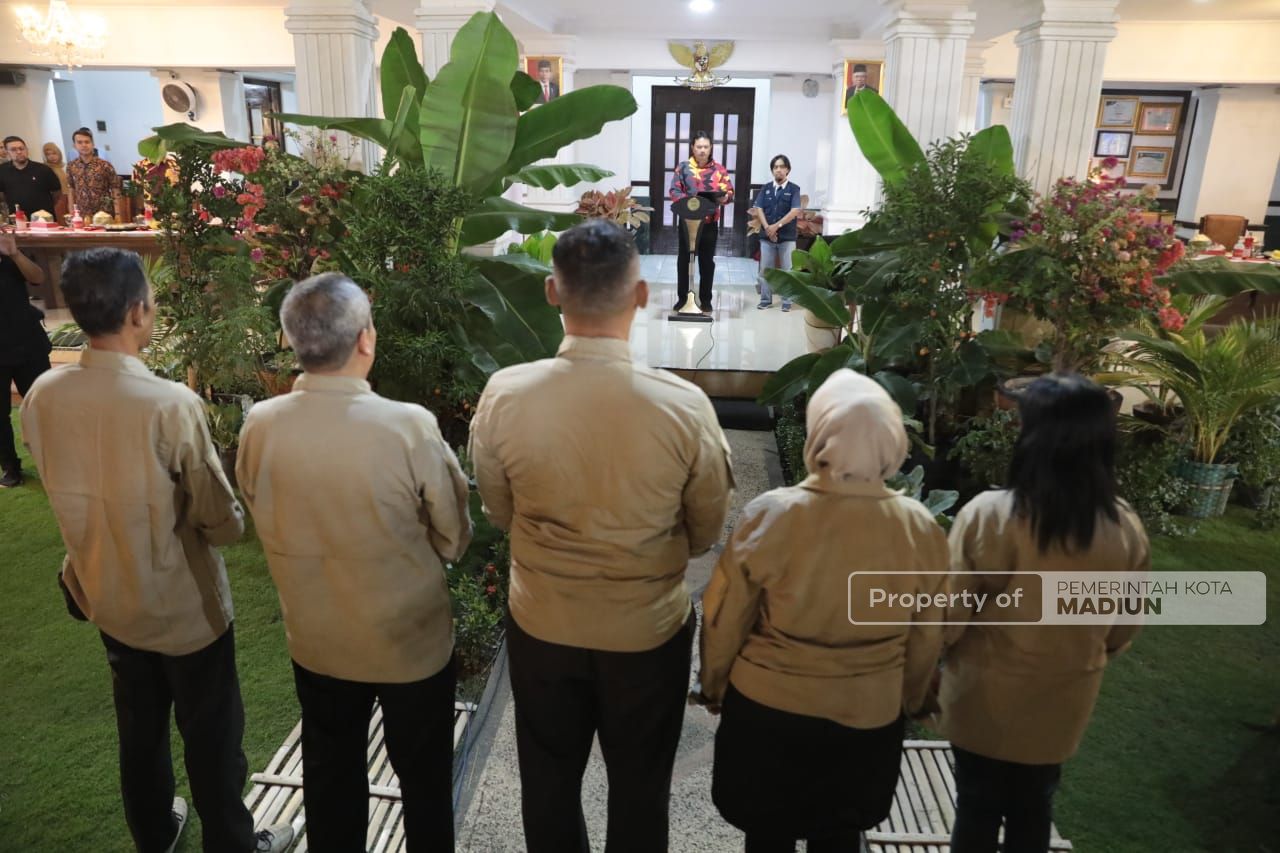 Foto 11 dari 13: Sambut Tim Verifikator Proklim, Wali Kota Optimis Kota Madiun Dapat Penghargaan Lagi