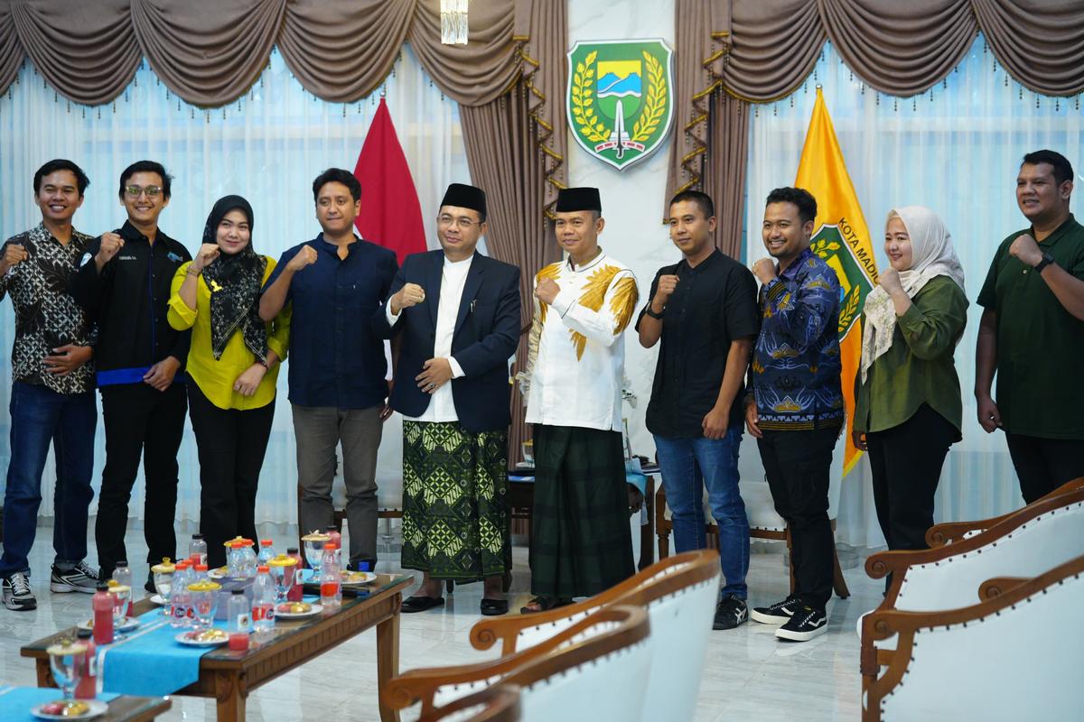 Foto 8 dari 8: Audiensi dengan HIPMI, Pj Wali Kota Bahas Event Madiun Nataru Fest