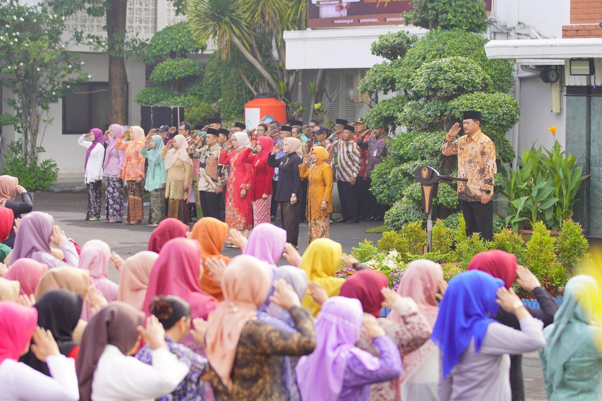 Pimpin Upacara Hari Kartini, Wali Kota Beri Pesan Untuk Perempuan