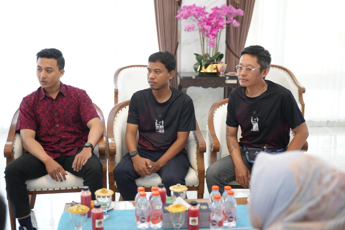 Foto 1 dari 8: Gelar Audiensi Bersama HIPMI, Pj Wali Kota Harap Event Akhir Tahun Bawa Kemeriahan untuk Kota Pendekar