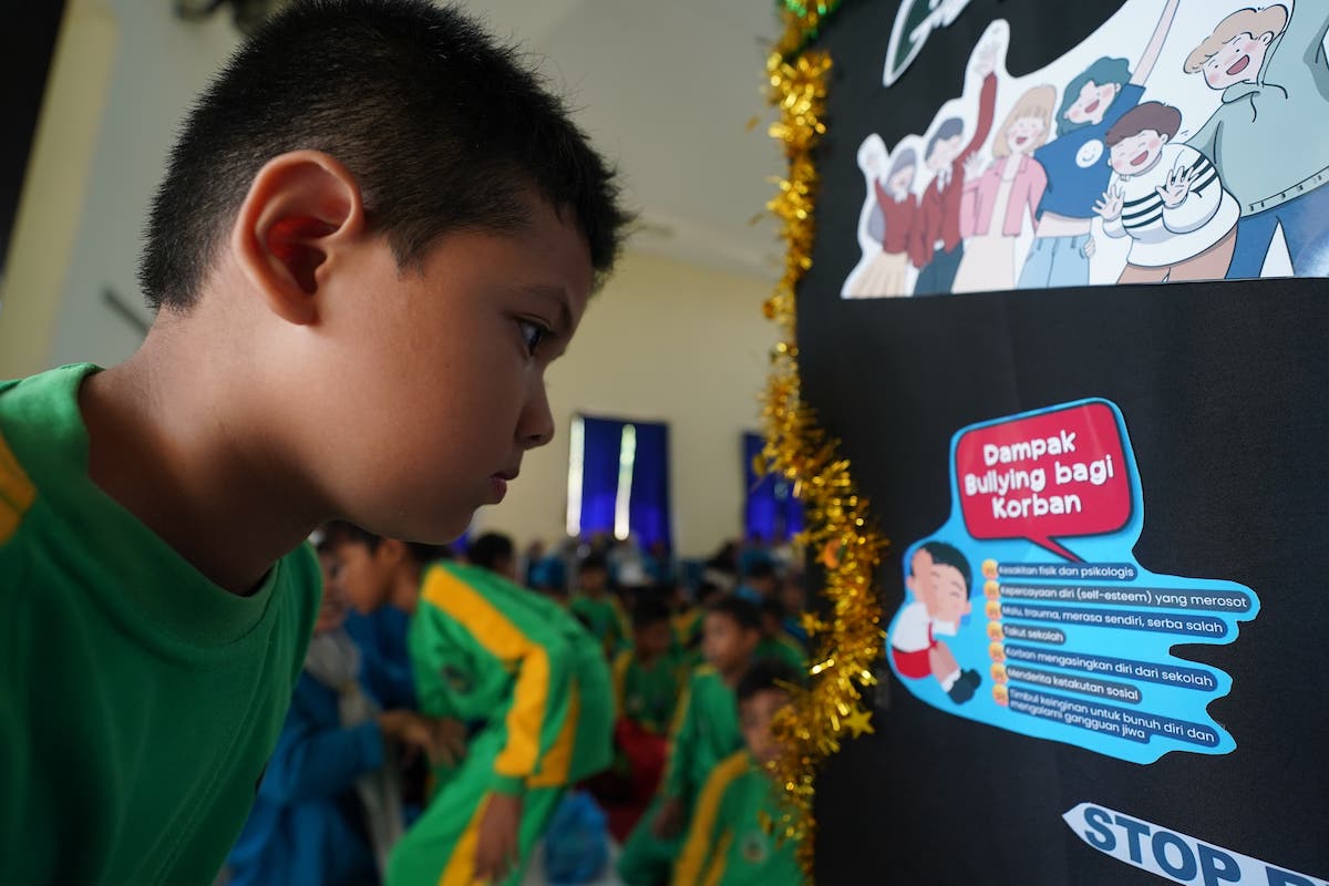 Foto 9 dari 9: Prihatin Maraknya Kasus Kekerasan, SDN Patihan Gelar Sosialisasi P5 dan Senam Anti Bullying